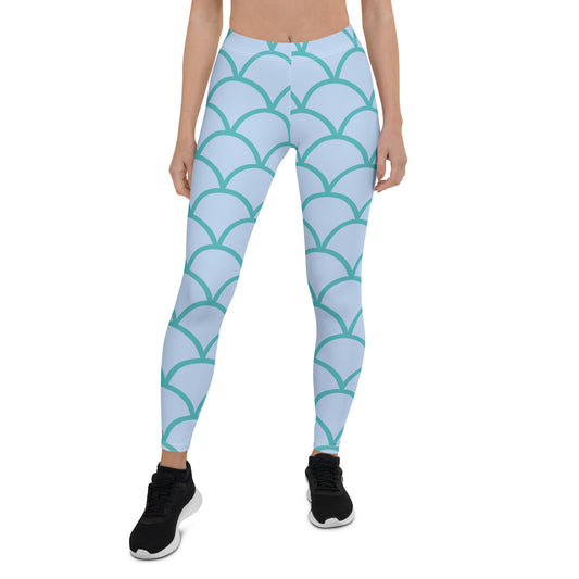 Leggings aqua