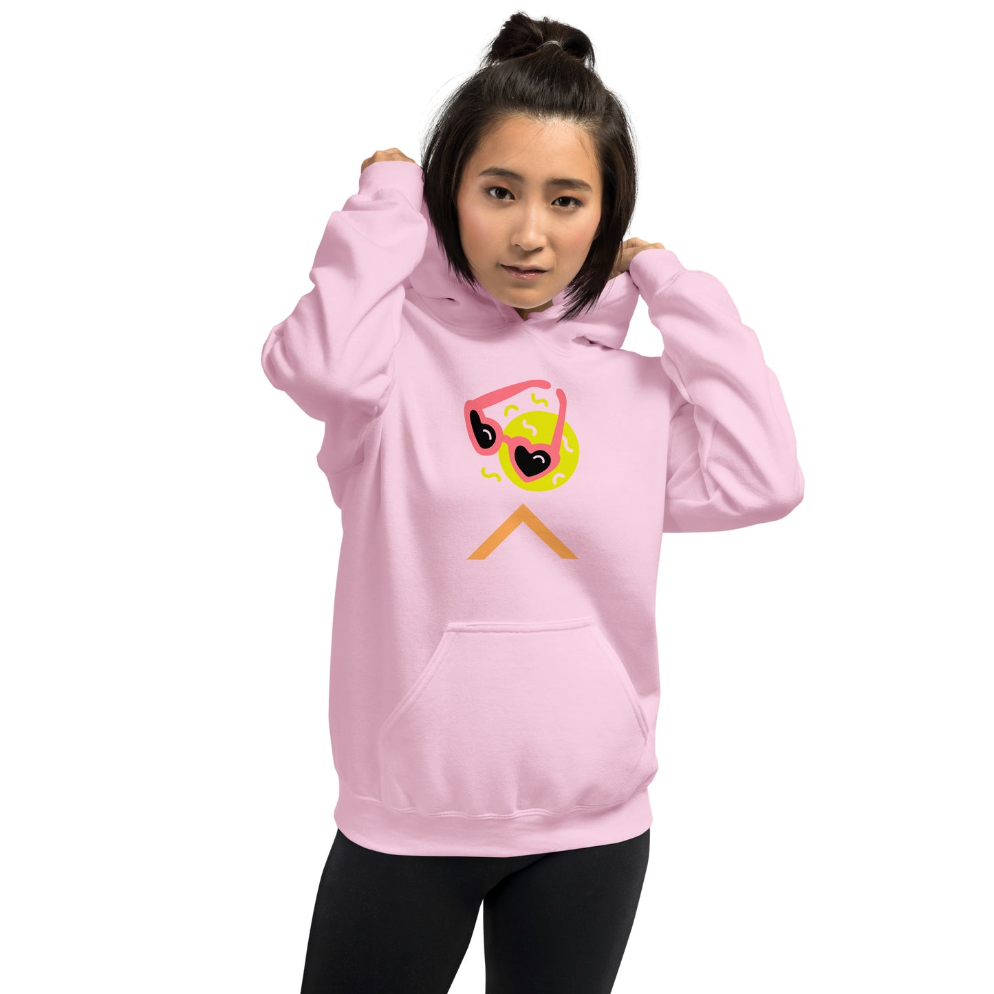 Sudadera con capucha Gafas