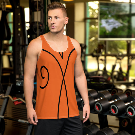 Camiseta de tirantes naranja
